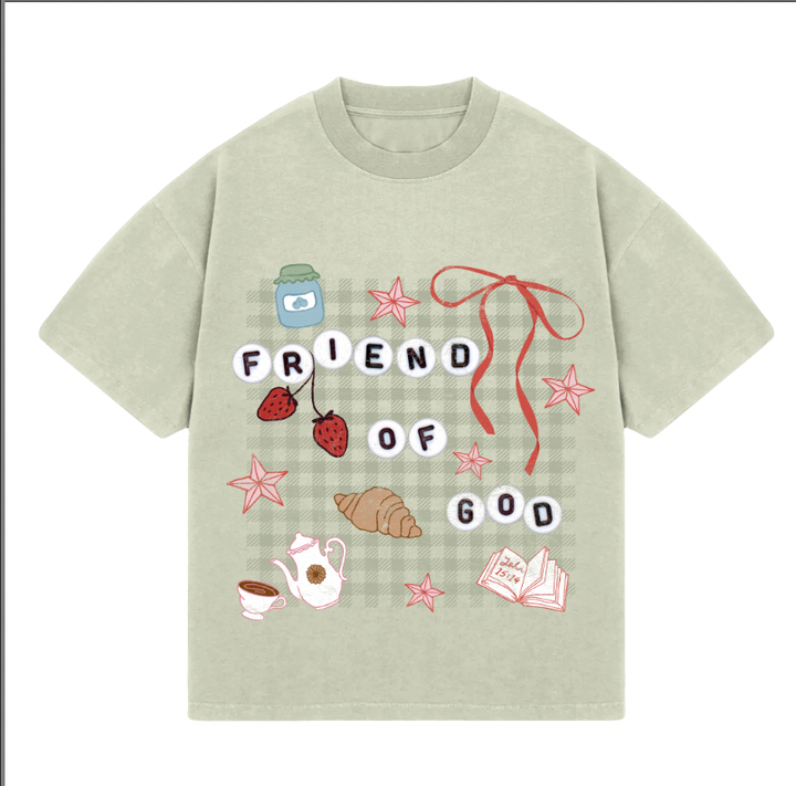 Friend of God Oversized Tee